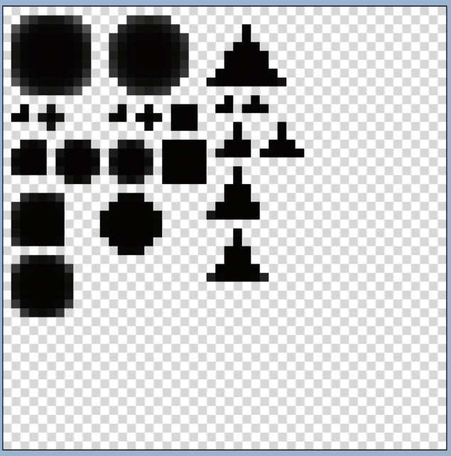 Image Of Paint Brush Tool Sizes